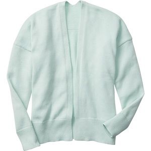 NWT Gap Open Front Jersey Sweater in Mint Green